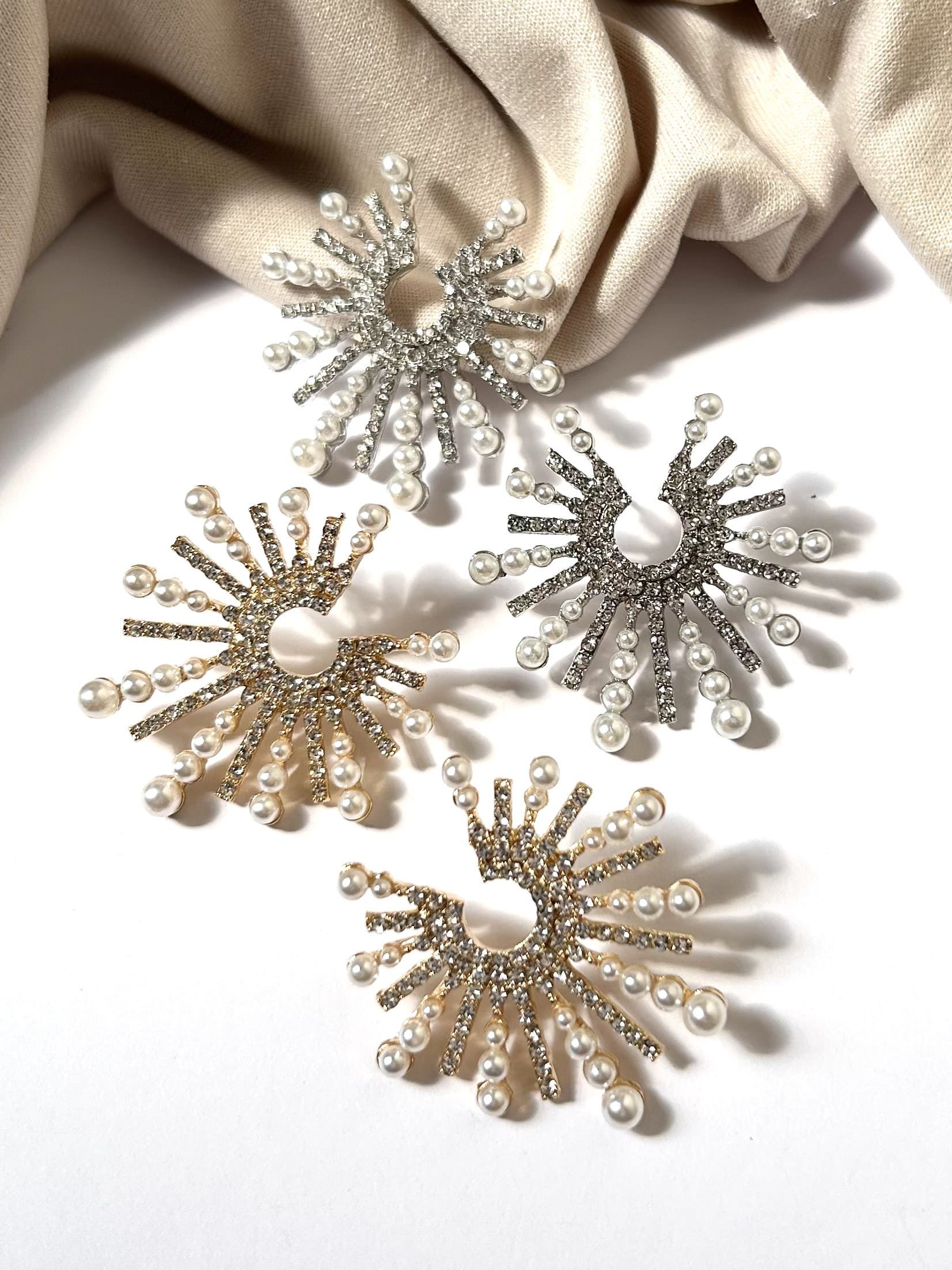 Half Sunshine Earrings - Phukett Phukett