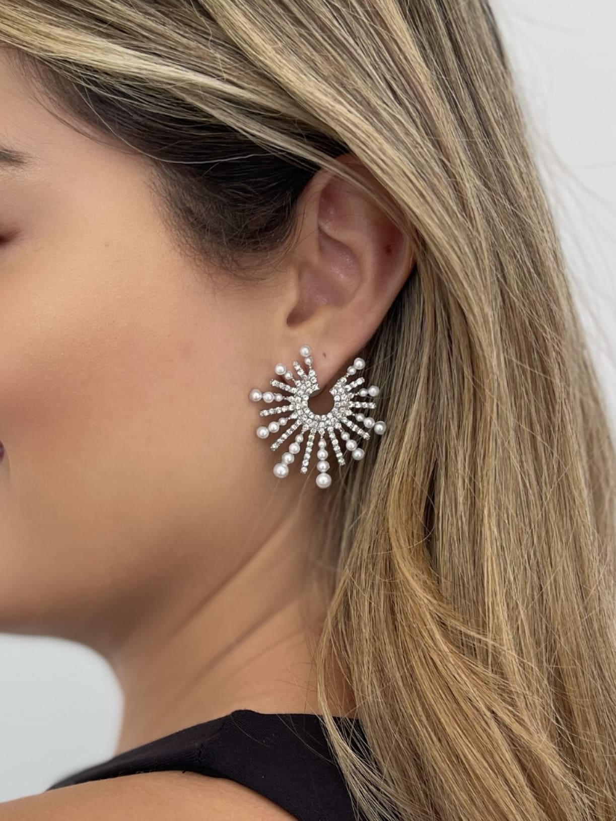Half Sunshine Earrings - Phukett Phukett