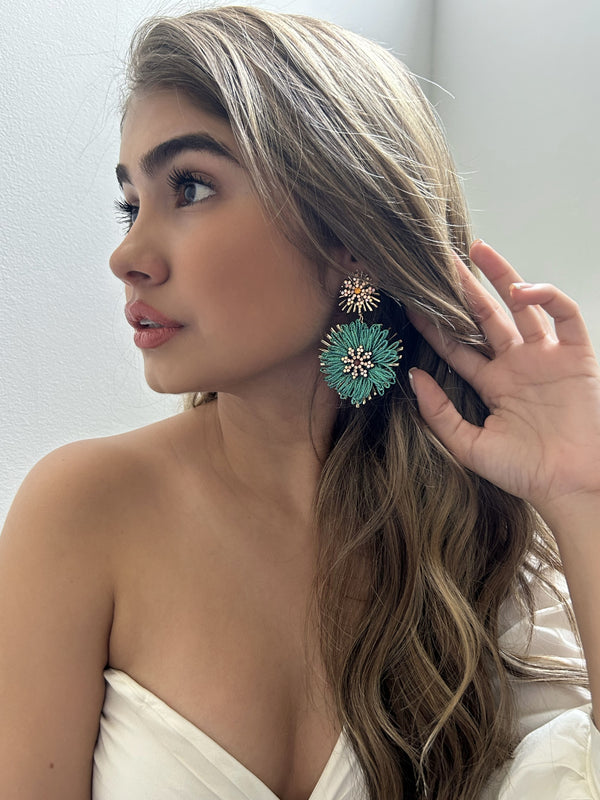 Coral Earrings