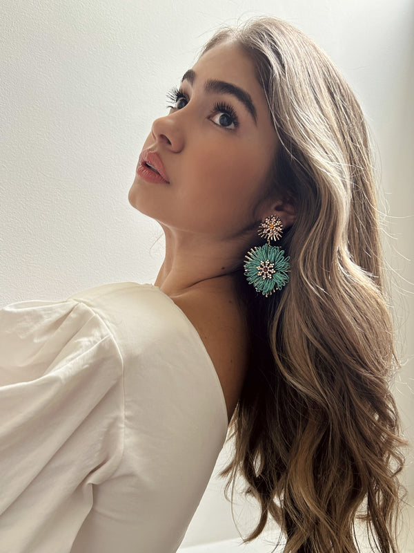 Coral Earrings