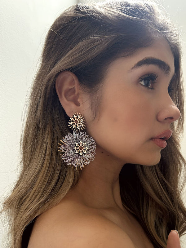 Coral Earrings