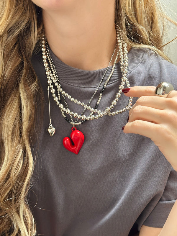 Chunky Heart Necklace