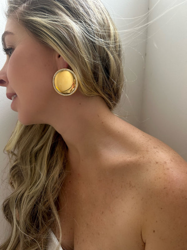 Disc Earrings