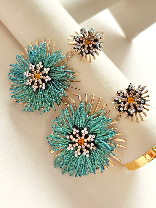 Coral Earrings