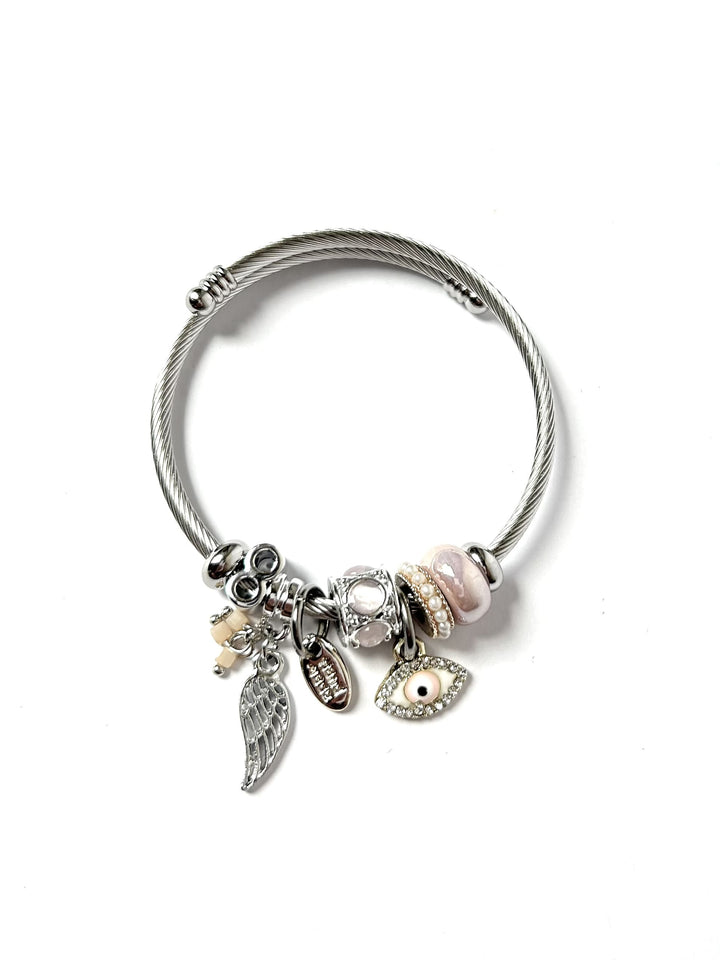 Charms Bracelet Pink Eye - Phukett Phukett