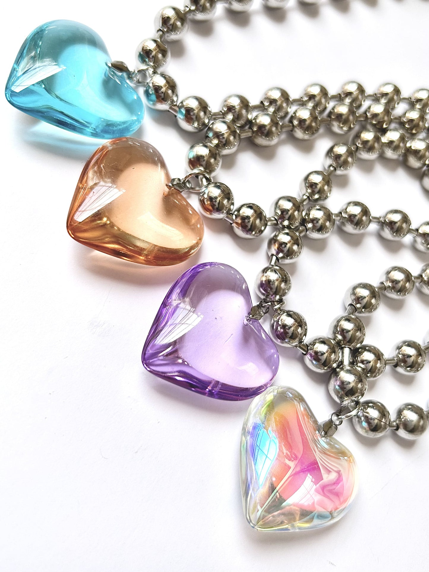 Heart Necklace Cristal
