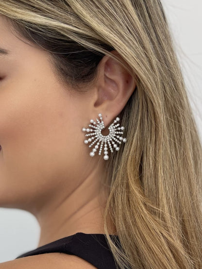 Half Sunshine Earrings - Phukett Phukett