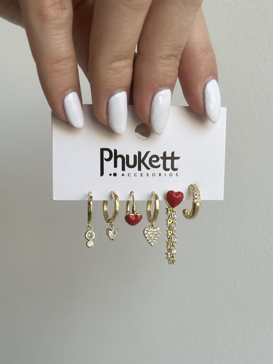 Cupido Earrings Set