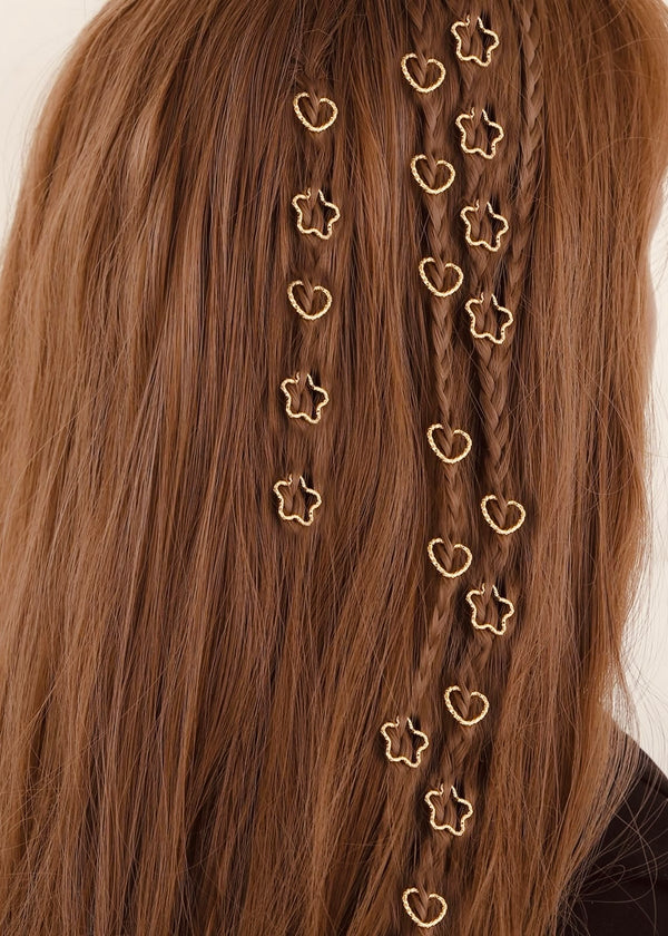 Love Hair Ring Set